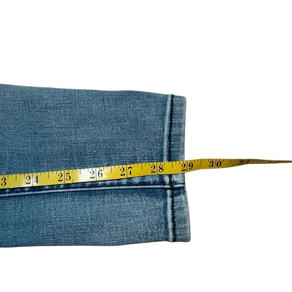 Kancan Mid Rise Skinny Jeans Size 9/28 Light Wash Ankle Denim Casual Stretch - Picture 10 of 10